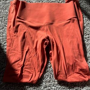 Aerie orange leggings woman's